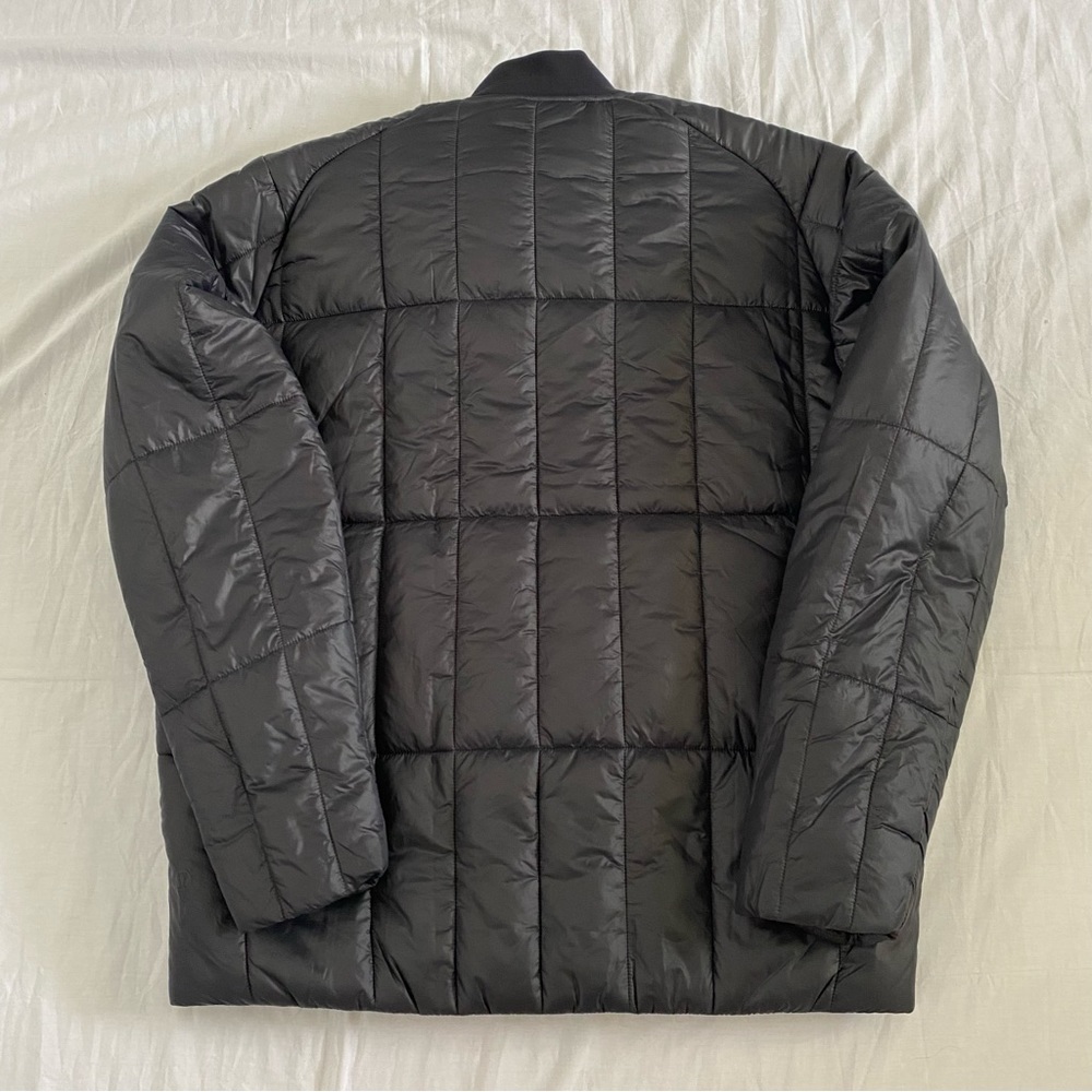 Lululemon Insulated Bomber Jacket GGRE Graphite Gray Dark Men's Size Medium - Picture 4 of 6